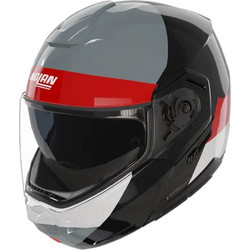 Nolan N90-3 Blocco 353 Black Red Anthracite White Κράνος Μηχανής Flip-Up 1630gr