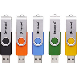 Intenso Office Line 64GB USB Stick 3.2 Gen 1 με USB-A 5pcs