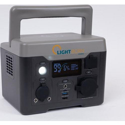 Eurolamp 165-40002 284.7WH350W Power Station 284.7Wh 1xAC 1xDC 2xUSB-A 1xUSB-C