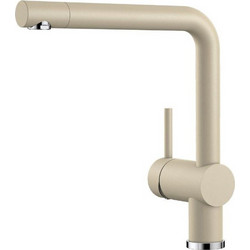 Blanco Linus 516704 Μπαταρία Κουζίνας Πάγκου Διπλής Παροχής Ανάμεικτη Μπεζ
