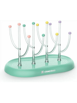 KikkaBoo Marble Στεγνωτήρας Μπιμπερό Πράσινο Mint 5200005725211