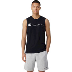 Champion Ανδρικό Αθλητικό T-Shirt Μαύρο 222283-KK001