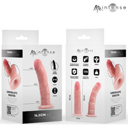 Intense Mr Intense Small Terence Ρεαλιστικό Dildo με Βεντούζα 16.5cm Flesh D-245078
