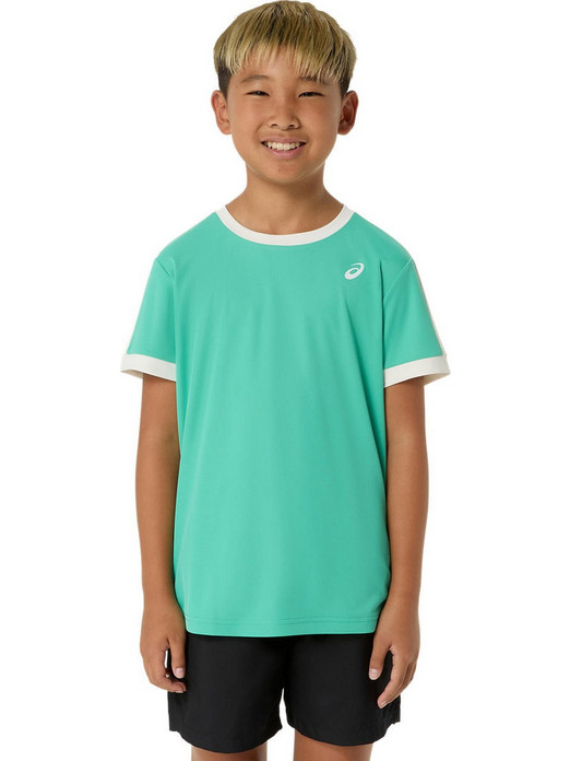 ASICS Παιδικό T-Shirt Κοντομάνικο Τιρκουάζ 2044A044-300