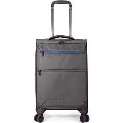 Benzi BZ5826 Βαλίτσα Καμπίνας 55x37x20cm με 4 Ρόδες Γκρι