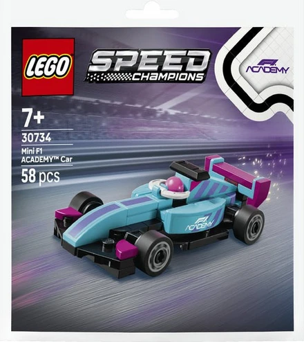 Lego Speed Mini Lego Speed Champions Mini F1 Academy Car για 7+ Ετών 30734 | BestPrice.gr