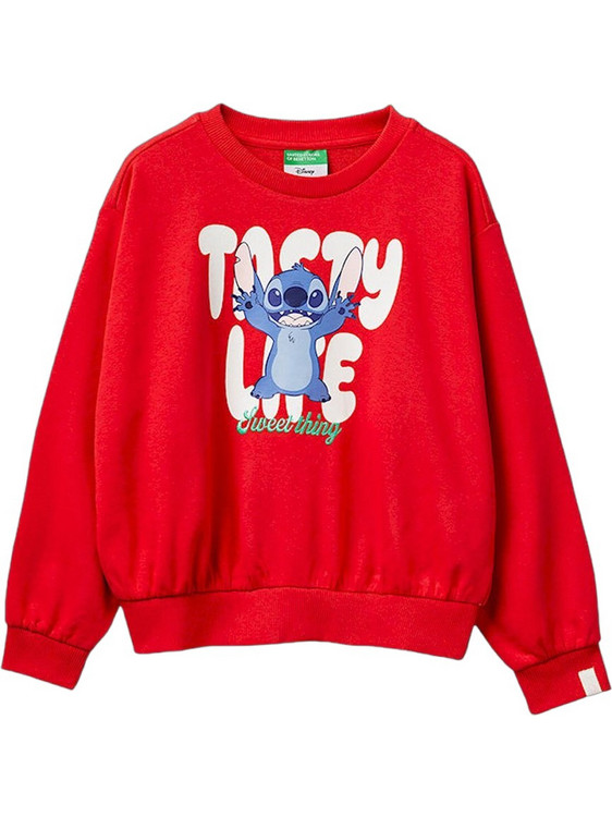 Benetton Παιδικό Φούτερ Κόκκινο 32N4C10SR-30A