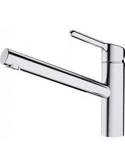 Franke Orbit Standard 3156601021 Μπαταρία Κουζίνας Πάγκου Διπλής Παροχής Ανάμεικτη με Ντουζ Inox
