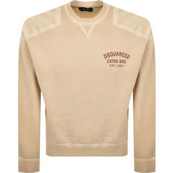 Dsquared2 Ανδρικό Φούτερ Μπεζ S71GU0740S25030-104
