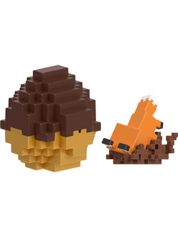 Mattel Minecraft Mini Eggs Mc Fox