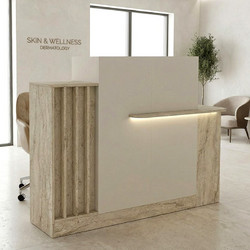 Megapap Dayana Γραφείο Reception Ξύλινο 150x85.2x120cm GP042-0391,1