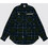 Aape by A Bathing Ape Ανδρικό Πουκάμισο Βαμβακερό Καρό Μακρυμάνικο Κανονική Γραμμή Navy Μπλε AAPSTM8498