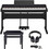 Yamaha P-S500 Home Bundle Ηλεκτρικό Πιάνο Stage με 88 Βαρυκεντρισμένα Πλήκτρα Black