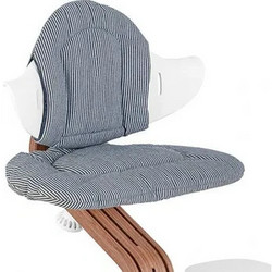 Stokke Nomi Μαξιλάρι για Καρεκλάκι Φαγητού Chambray Striped