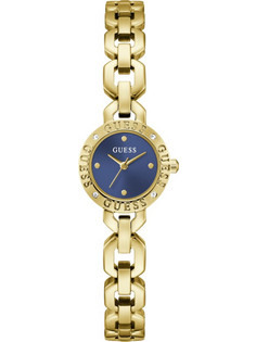 Guess Siren Γυναικείο Ρολόι με Χρυσό Μεταλλικό Μπρασελέ GW1019L2