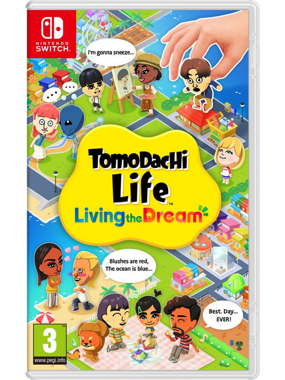 Tomodachi Life Living the Dream Nintendo Switch