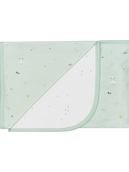 KikkaBoo Sleepy Sheep Κουβέρτα Αγκαλιάς 85x85 Πράσινο Mint