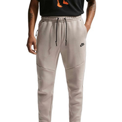 Nike Ανδρικό Παντελόνι Φόρμας Fleece με Λάστιχο Μπεζ HV0959-236