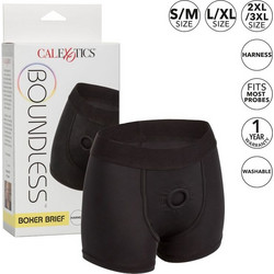 CalExotics Boundless Boxer L/XL Εσώρουχο Strap On Μαύρο