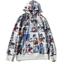 Sprayground Ανδρικό Φούτερ με Κουκούλα & Τσέπες Λευκό 910SG7080