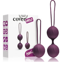 Coverme Σετ Κολπικές Μπάλες Μωβ 2τμχ