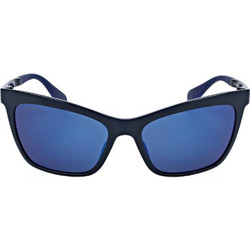 Max & Co MO0014 90V Γυναικεία Γυαλιά Ηλίου Πεταλούδα Κοκάλινα Μαύρα με Μπλε Φακό