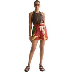 Scotch & Soda Γυναικείο Σορτς Υφασμάτινο Ψηλόμεσο Rusted USJ01366N-SCV607
