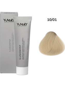 Yunsey Ilusionyst 10.01 Κατάξανθο Φυσικό Μπλε Σαντρέ Μόνιμη Βαφή Μαλλιών 60ml