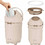 Lionelo Purebin Κάδος Απόρριψης Πάνας Beige