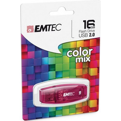Emtec C410 16GB USB Stick 2.0 με USB-A Μωβ