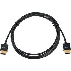 Kramer Electronics Καλώδιο HDMI Male to HDMI Male 1.8m Black C-HM/HM/PICO/BK-6