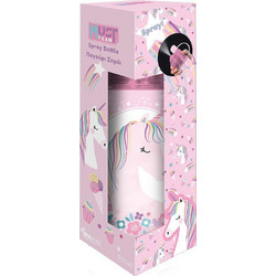 Must Spray Unicorn Παιδικό Παγούρι Ανοξείδωτο Ροζ 600ml