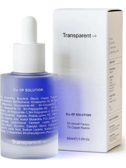 Niche Beauty Lab Transparent Cu-Gf Solution Αντιγηραντικό Serum Προσώπου με Πεπτίδια 30ml