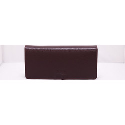 Toya Leathers Μεγάλο Γυναικείο Πορτοφόλι με Clip Μπορντό T73537