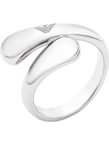 Emporio Armani Γυναικείο Δαχτυλίδι από Ατσάλι Ασημί EGS3341040