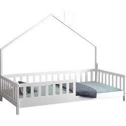 HomeMarkt Houser Παιδικό Κρεβάτι Σπιτάκι Τύπου Montessori Μονό για Στρώμα 90x190cm HM740.03