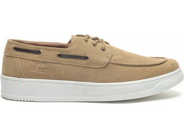 Devergo Matteo Ανδρικά Μοκασίνια Boat Shoes Καστόρινα Μπεζ DE26SS5028