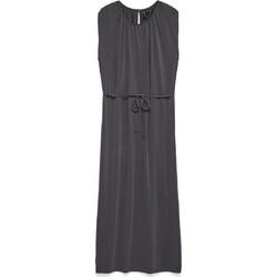 Vero Moda Midi Καλοκαιρινό Καθημερινό Φόρεμα Ανθρακί 10342935