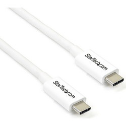 StarTech TBLT3MM2MW Thunderbolt 3 USB-C to USB-C 2m White