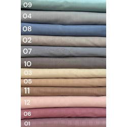 Linea Home Σεντόνι Διπλό Βαμβακοσατέν 200x250 Soft Satin 12