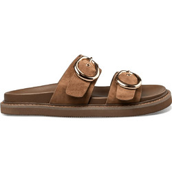 Envie Shoes Γυναικεία Σανδάλια Suede Ταμπά E96-23241-004