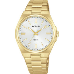 Lorus Γυναικείο Ρολόι με Χρυσό Μεταλλικό Μπρασελέ RG312XX9