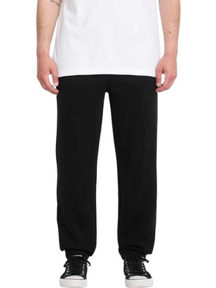 Volcom Ανδρικό Παντελόνι Φόρμας Fleece με Λάστιχο Μαύρο A1212610-BLK