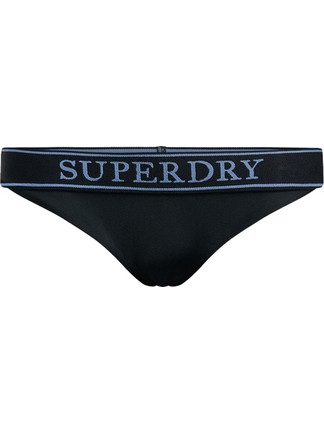 Superdry D4 OVIN Bikini Slip Navy Μπλε W3010465A-98T