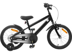 vidaXL 42009345 Παιδικό Ποδήλατο Πόλης 16" Μαύρο