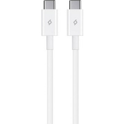 Ttec USB-C to USB-C 60W 1.2m White 8694470827582