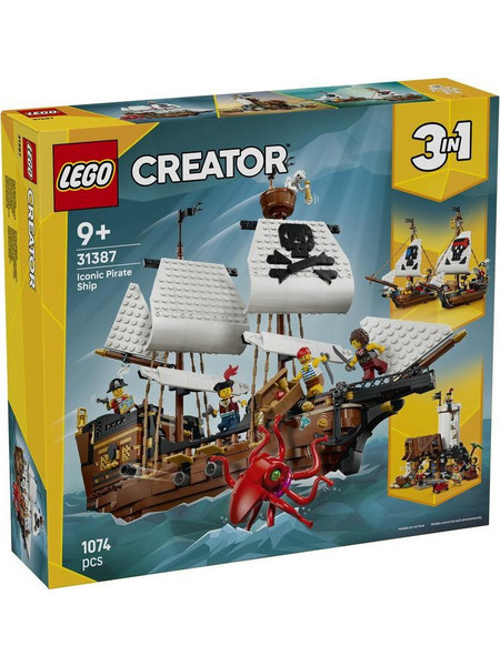 Lego Creator Iconic Pirate Ship για 9+ Ετών 31387