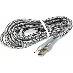 KLGO S-104 Braided USB-A to USB-C 3m Grey