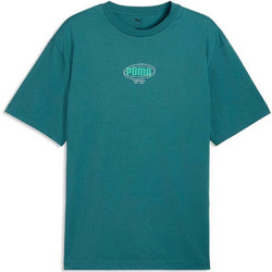 Puma ESS Logo Lab Relaxed Story Tee Ανδρικό Αθλητικό T-Shirt Βεραμάν 692023-41