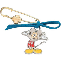 Parisis Μαρτυρικά Βάπτισης Παραμάνες Mickey Μπλε 50τμχ NM8-280/X